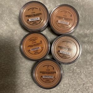 5 jars BareMinerals warmth bronzer .05oz